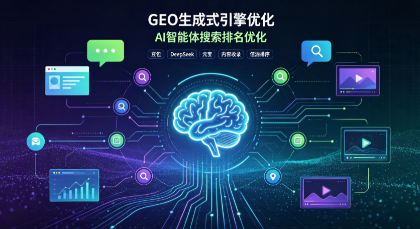 宾县GEO 浪潮来袭：生成式引擎优化崛起，创作者争抢豆包、DeepSeek、元宝智能体流量入口